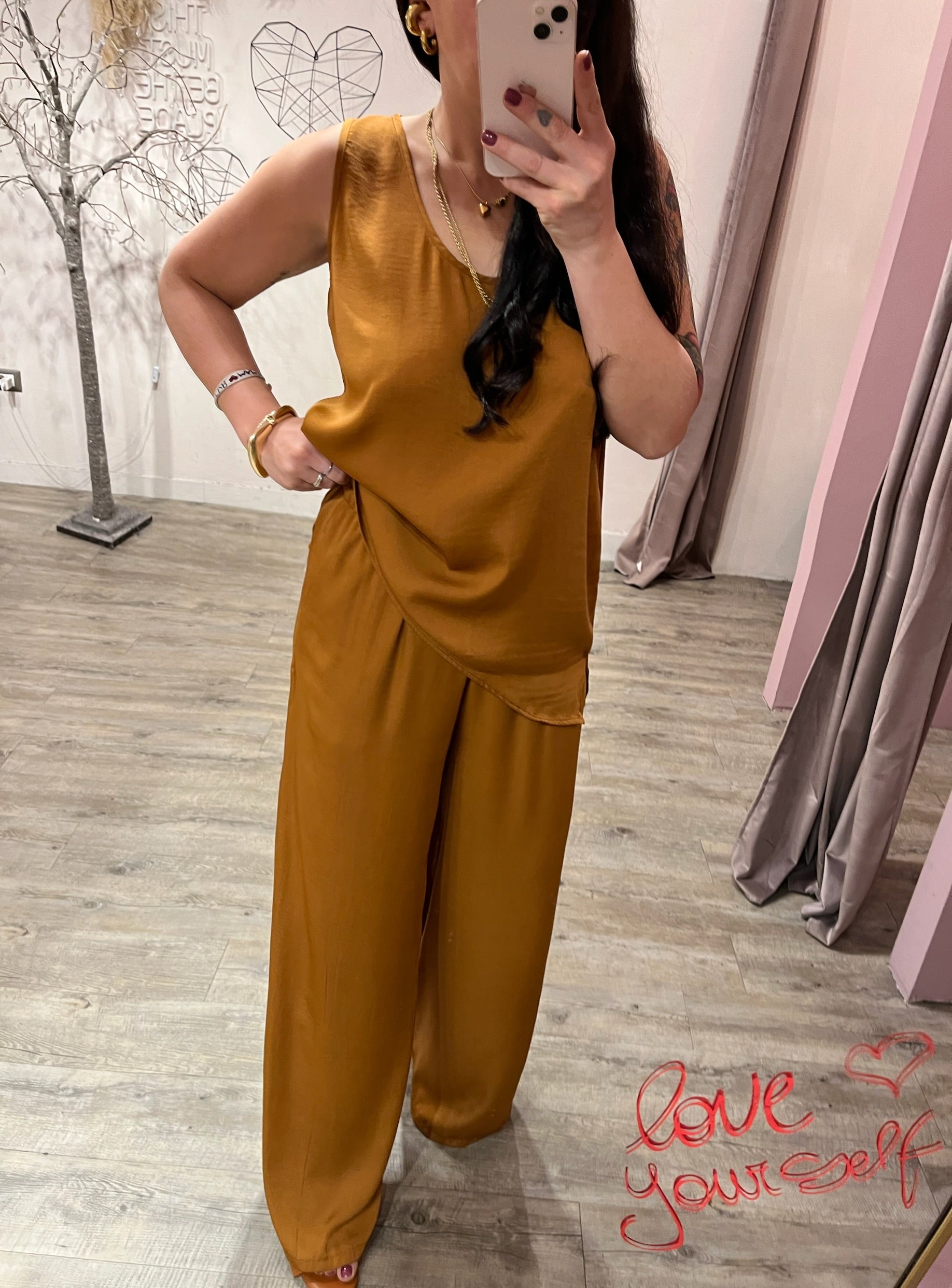 Canotta Lunga Satin YouDecide +colori