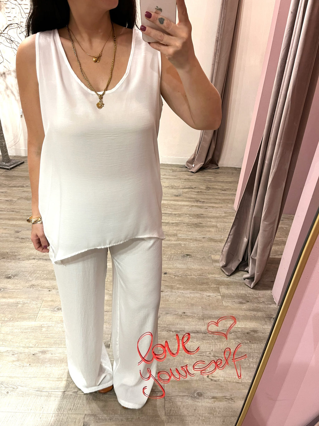 Canotta Lunga Satin YouDecide +colori