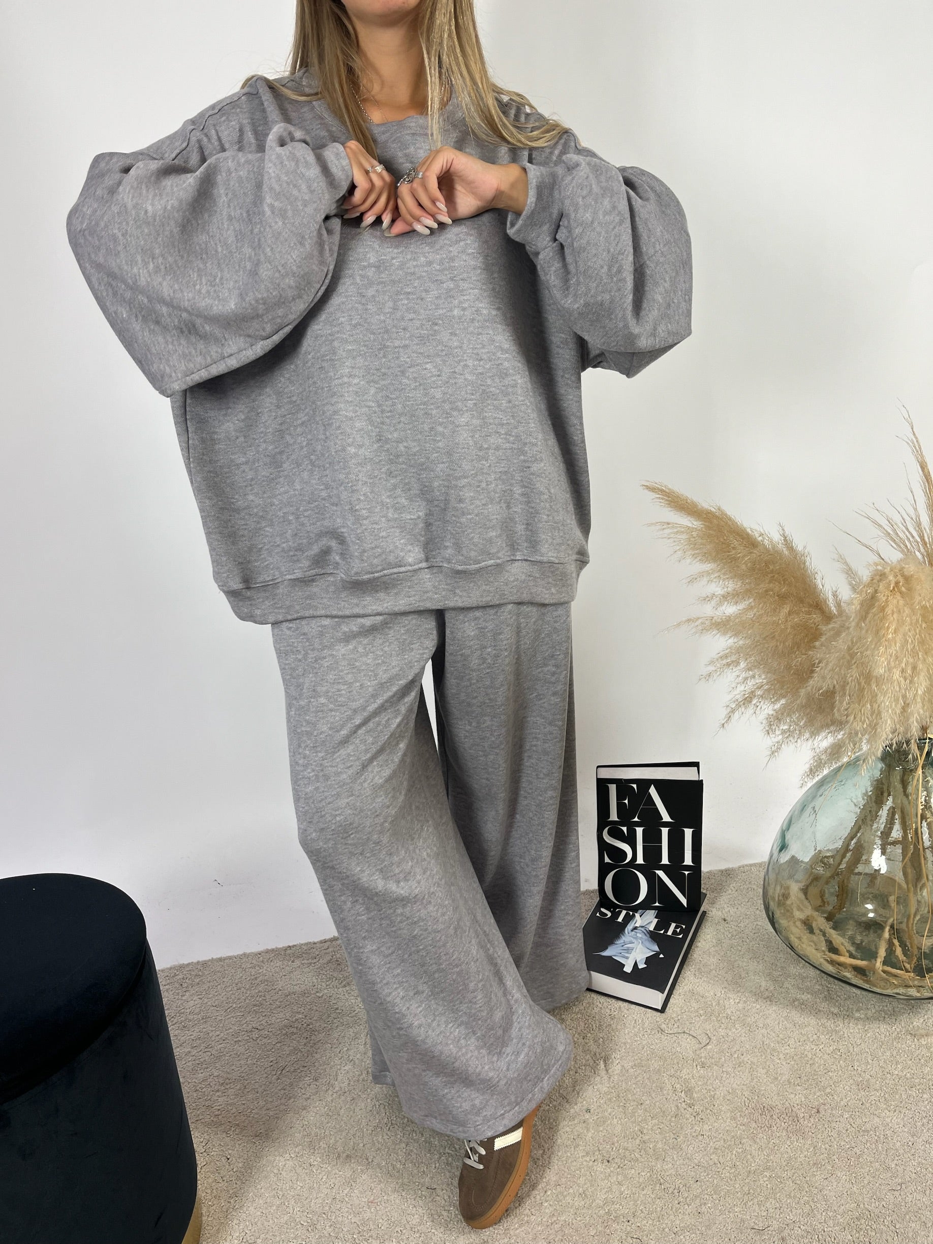 Pantalone Maja Kostumn1 Grigio