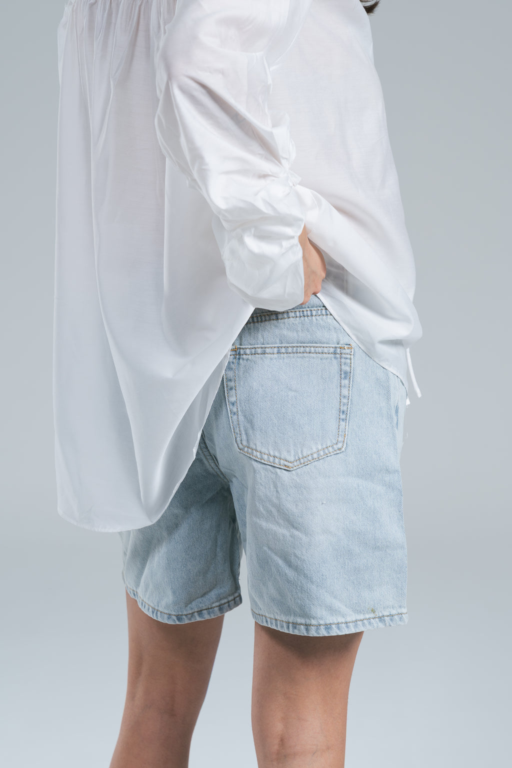 Short Jeans Chiaro Glamorous