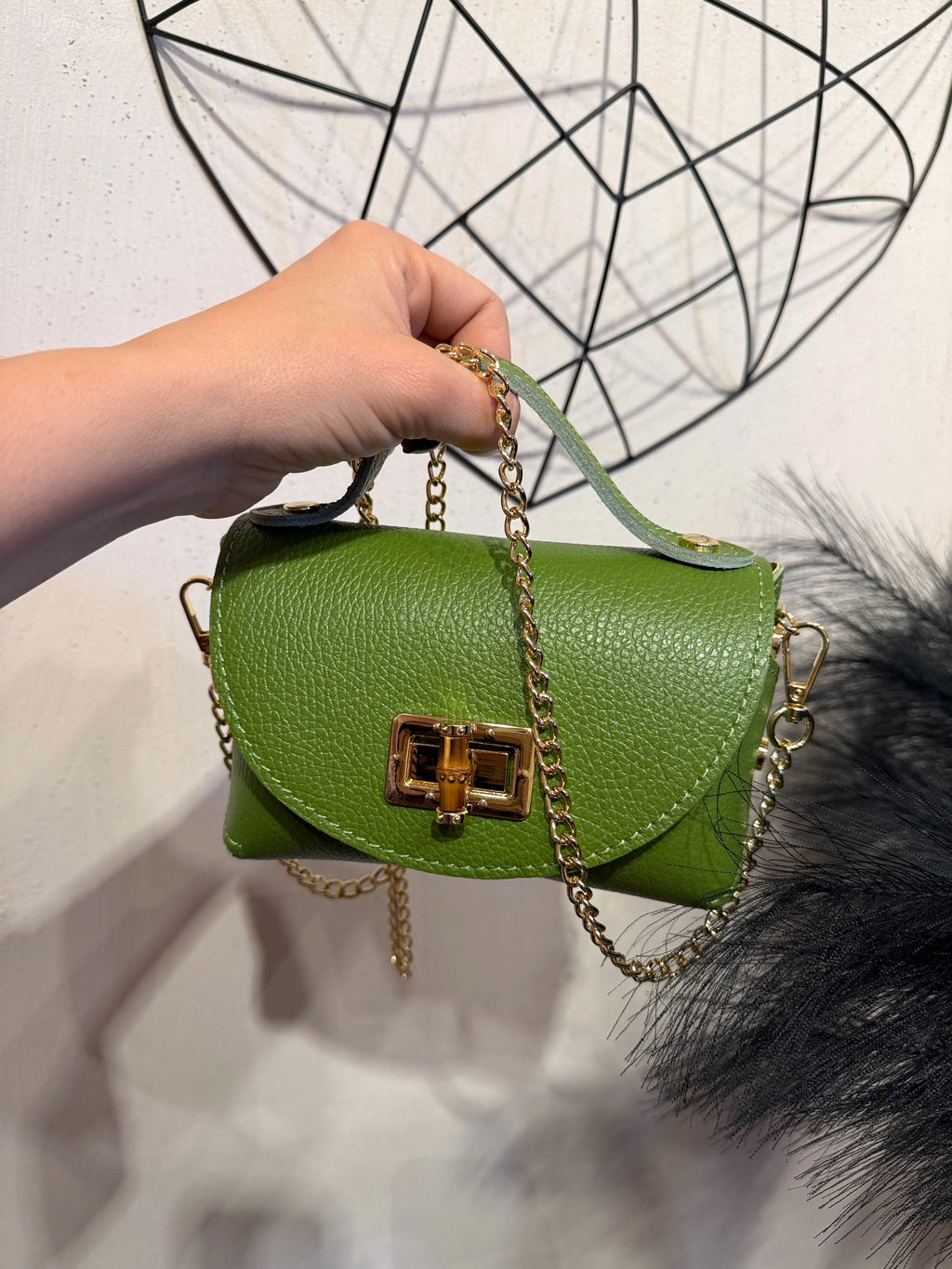 Mini Bag Bauletto Vera Pelle +Colori