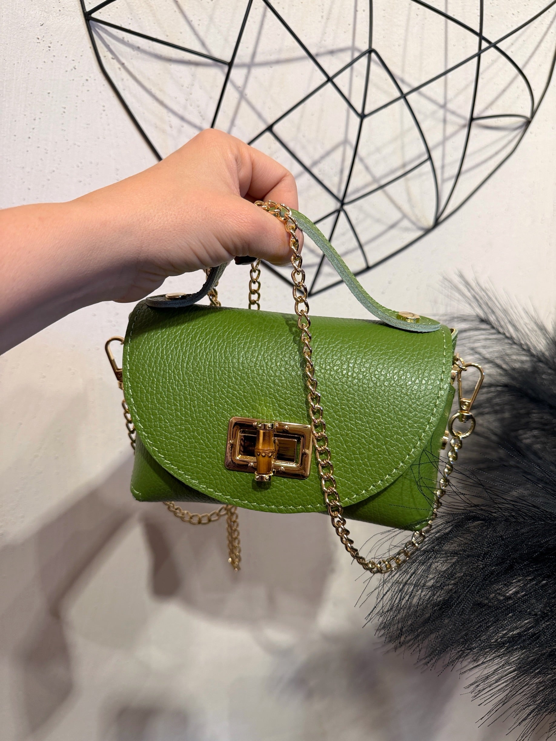 Mini Bag Bauletto Vera Pelle +Colori