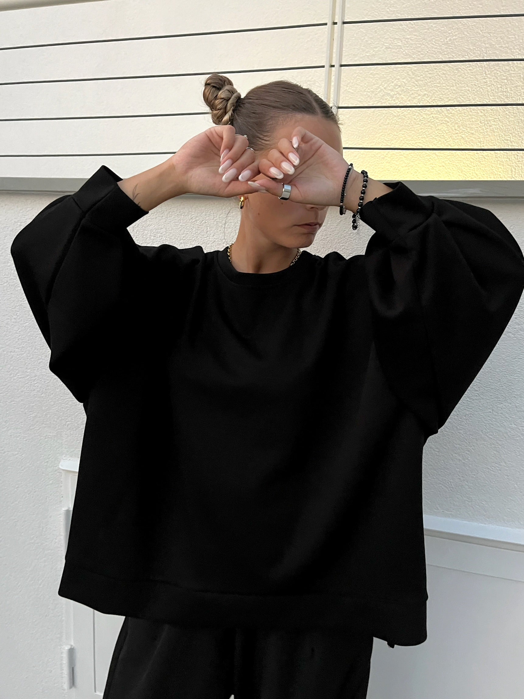 Felpa Oversize Scuba +colori