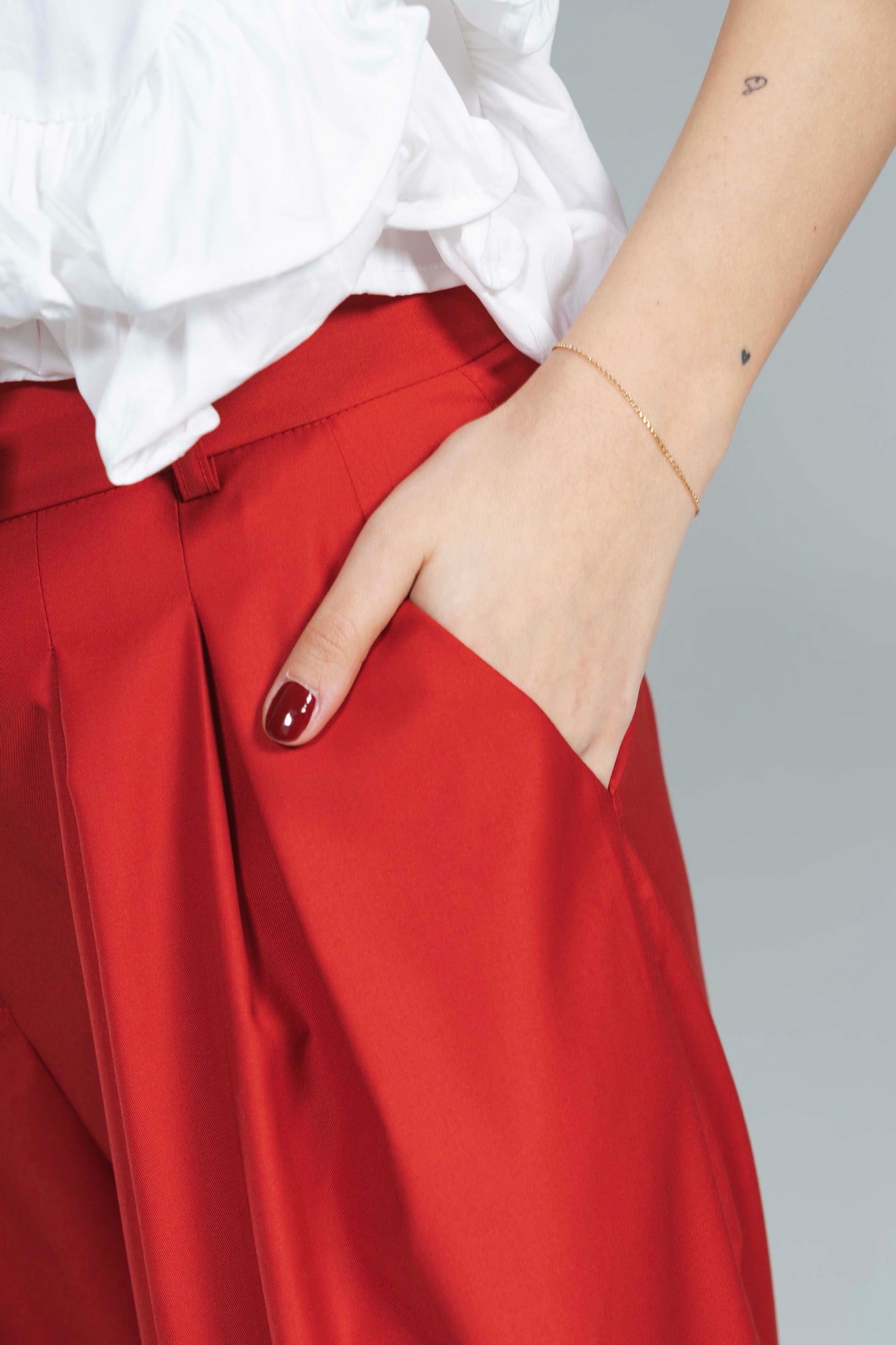 Pantalone Pinces Rosso YouDecide