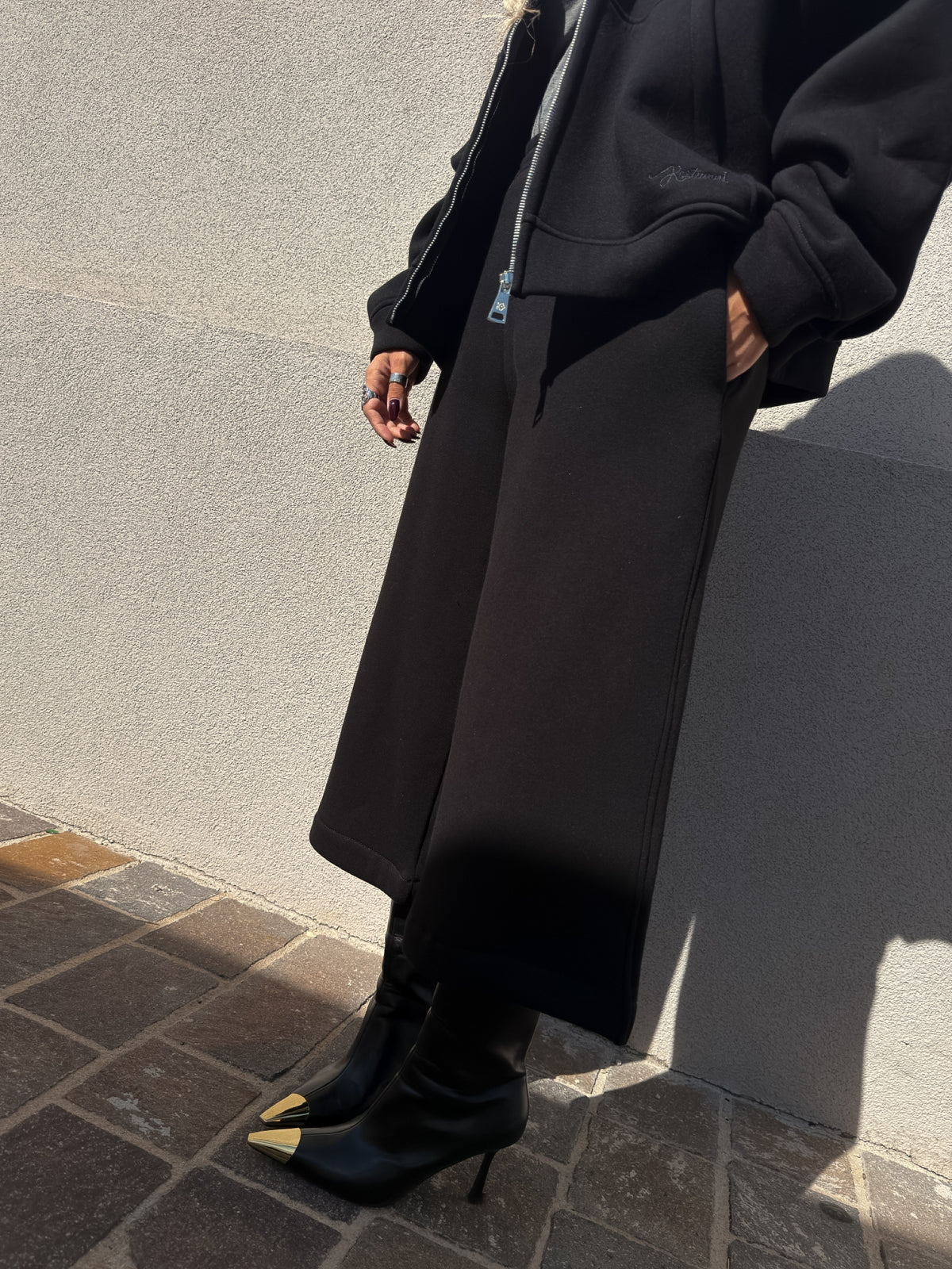 Maxi Bermuda Sporty Nero Kostumn1