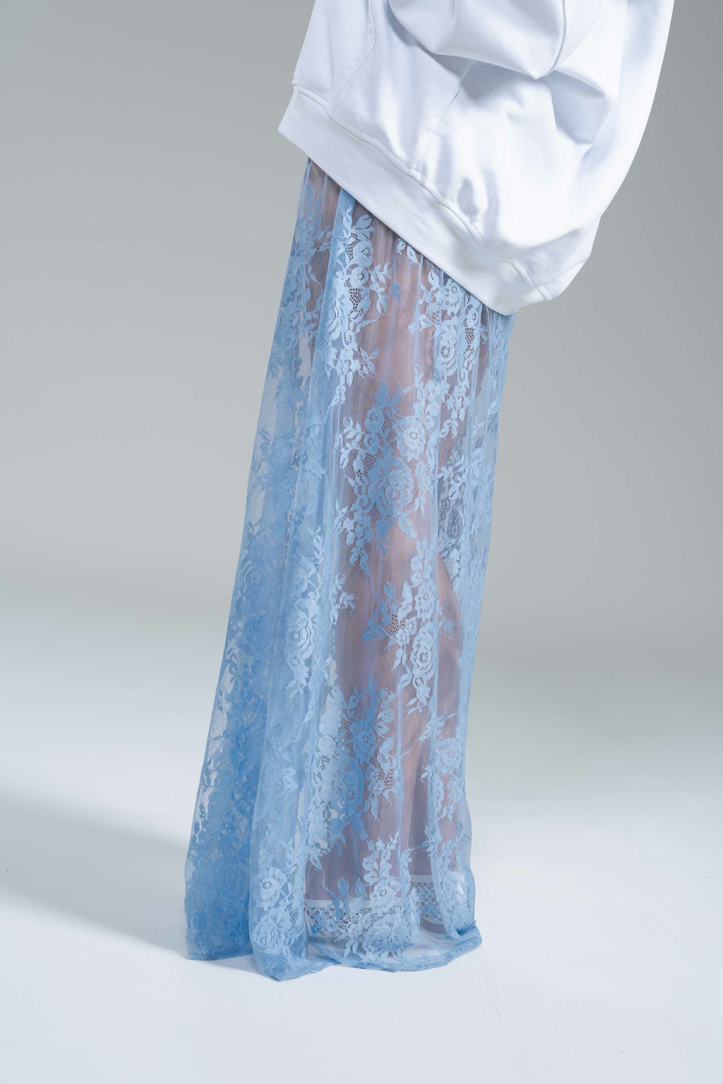 Gonna Lunga Pizzo Azzurro Kostumn1