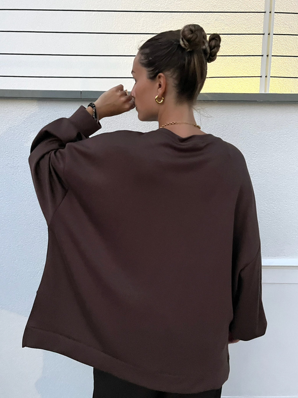 Felpa Oversize Scuba +colori