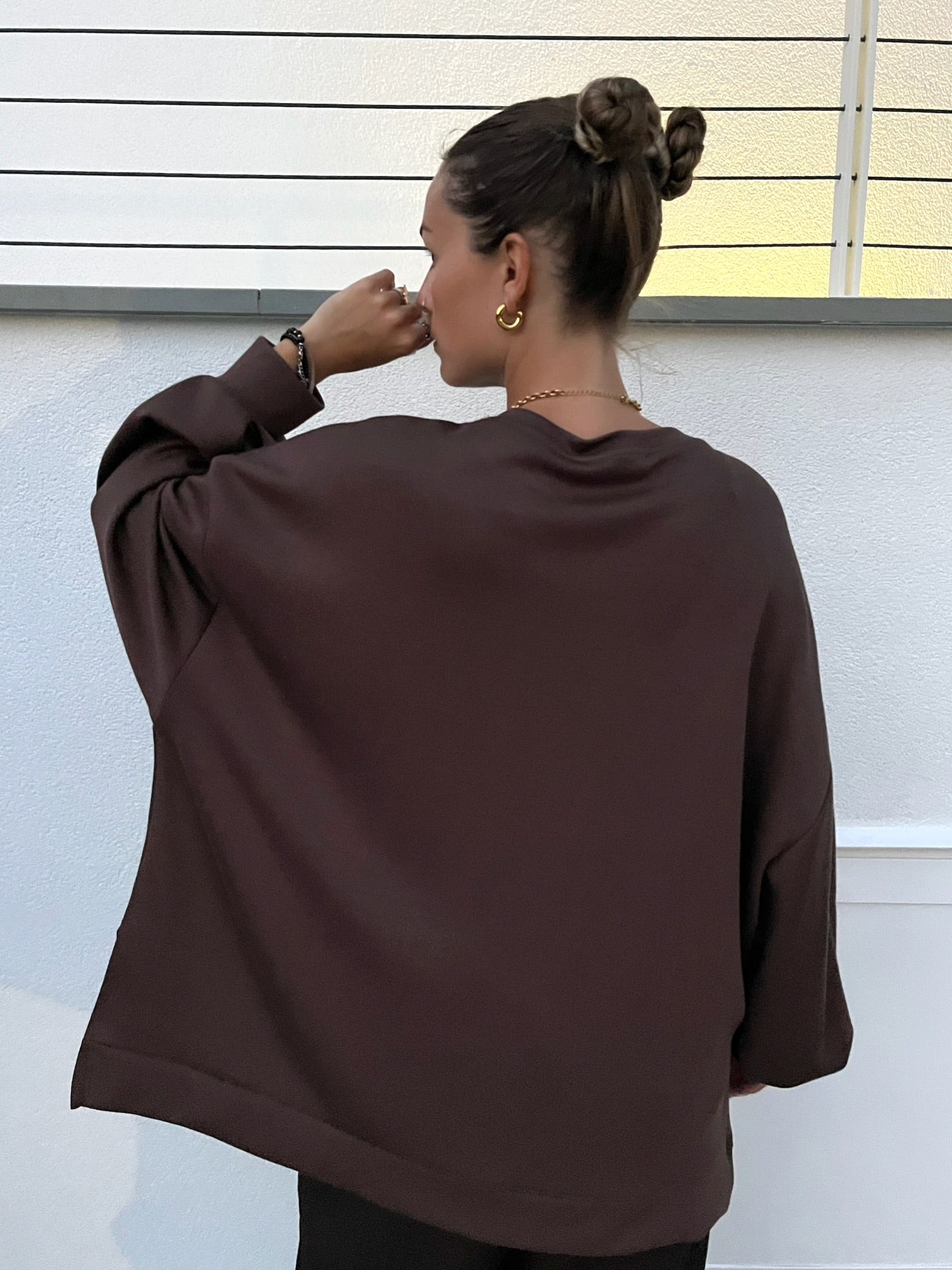 Felpa Oversize Scuba +colori