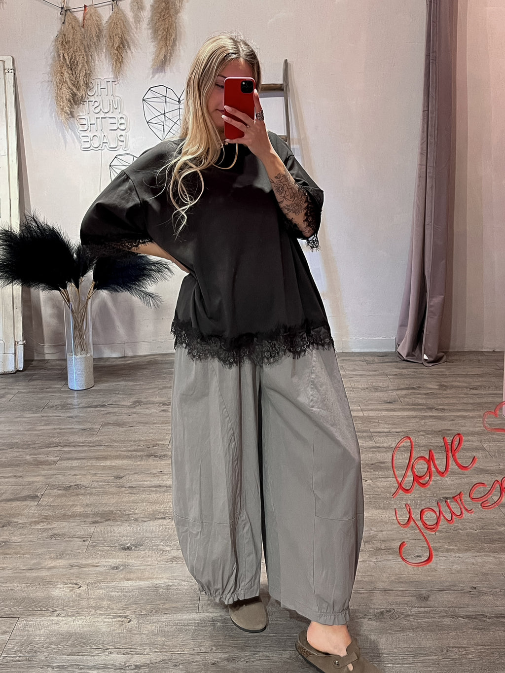 Pantalone Balloon Tessa Cotton +colori