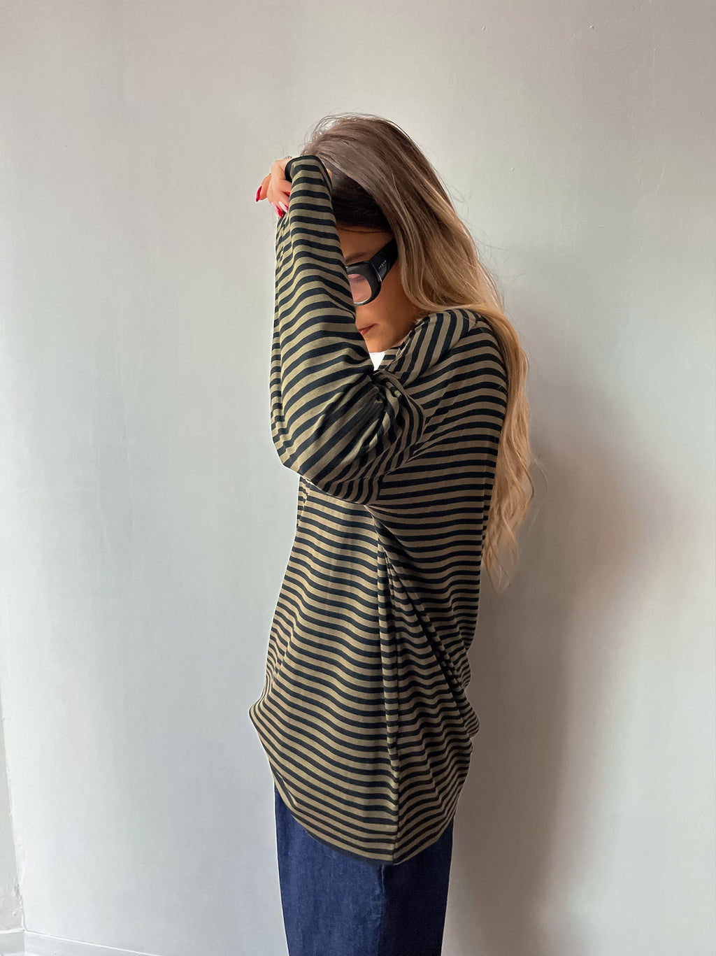 T-Shirt Righetta Verde Militare