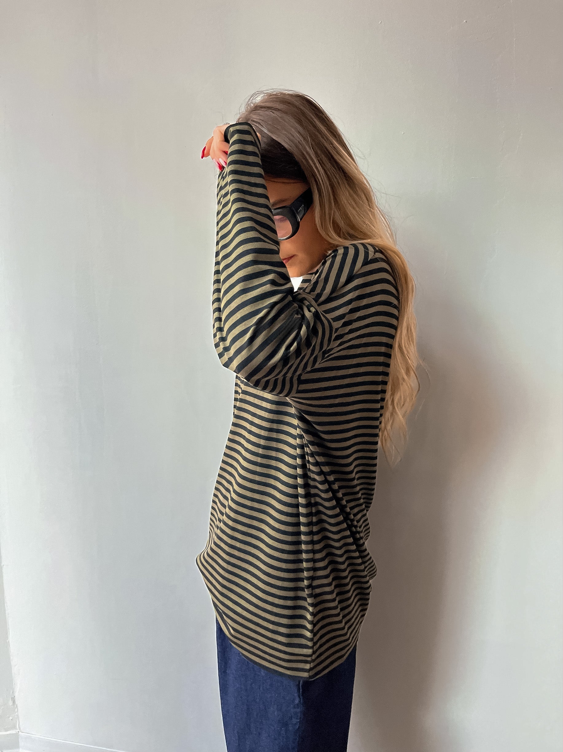 T-Shirt Righetta Verde Militare