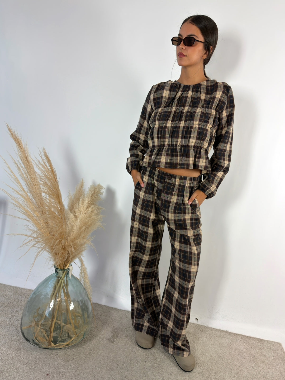 Pantalone Scacco Compania Fantastica