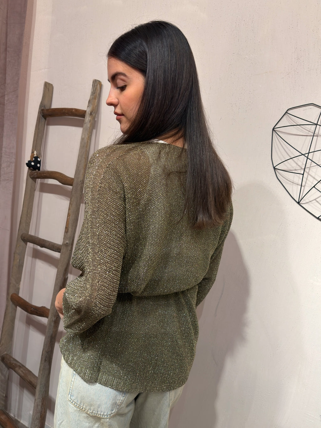 Kimono Lurex Militare Kontatto
