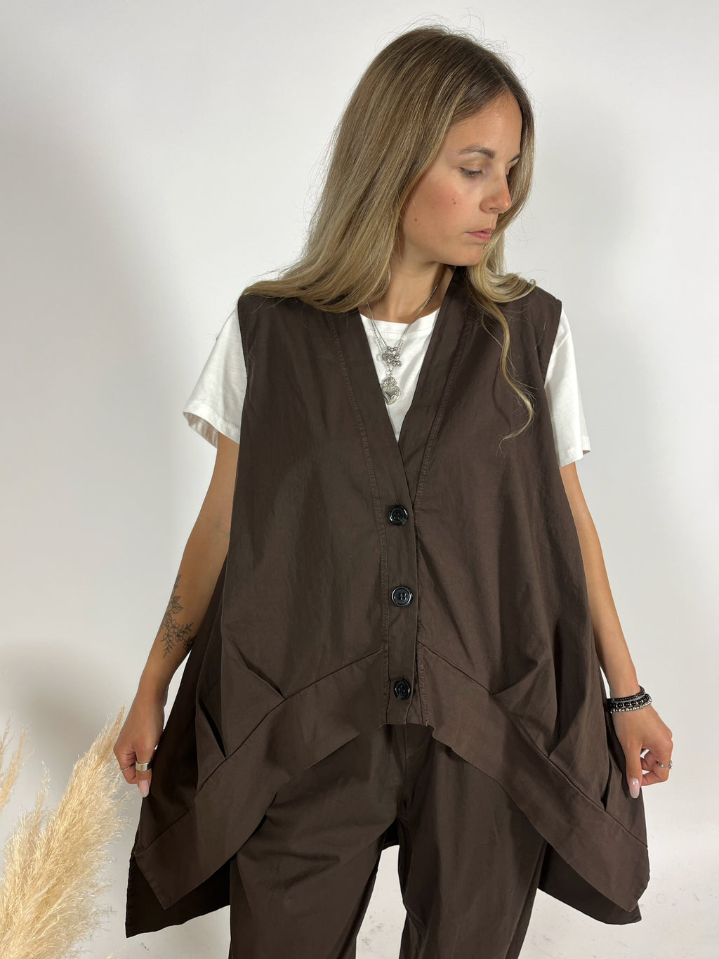 Gilet Johanna Miranda Cotone +colori