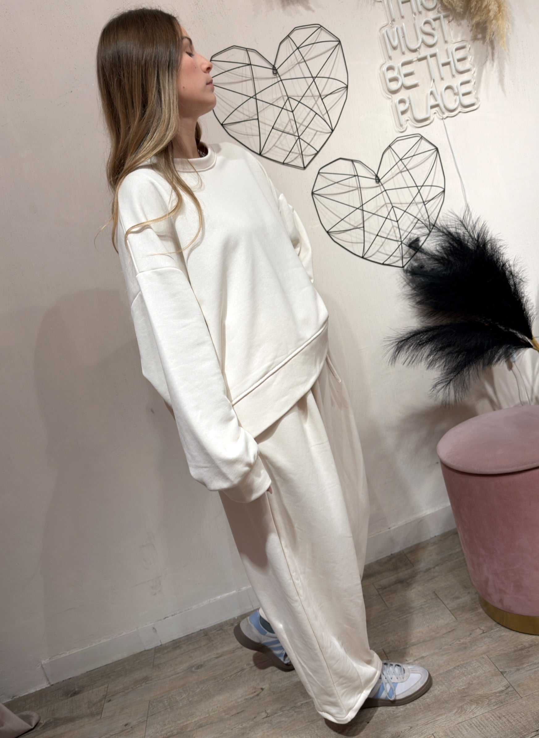 Felpa Oversize Cecilia +COLORI