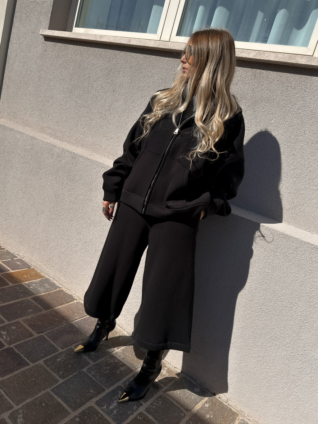 Maxi Bermuda Sporty Nero Kostumn1