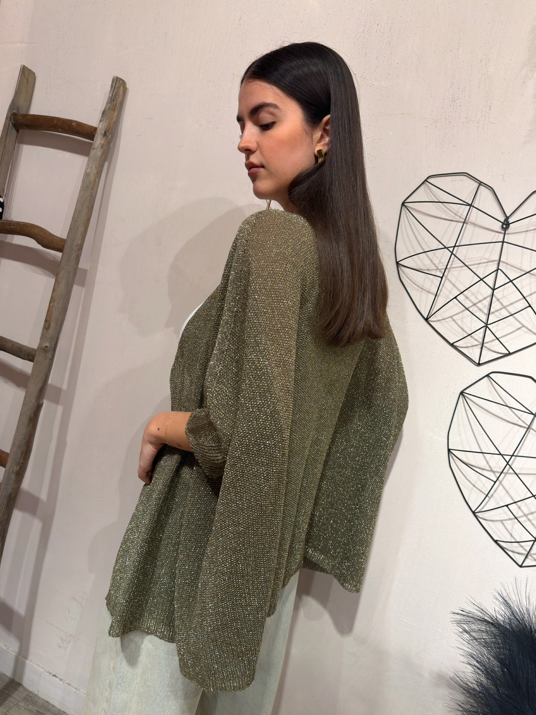 Kimono Lurex Militare Kontatto