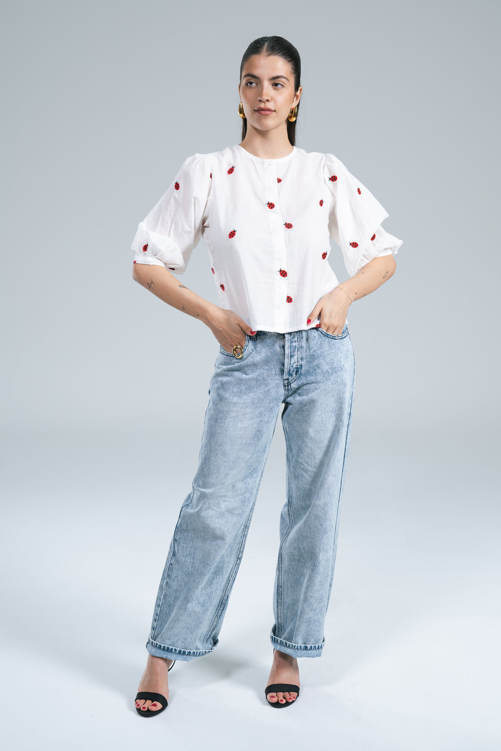 Camicia Coccinelle Compania Fantastica