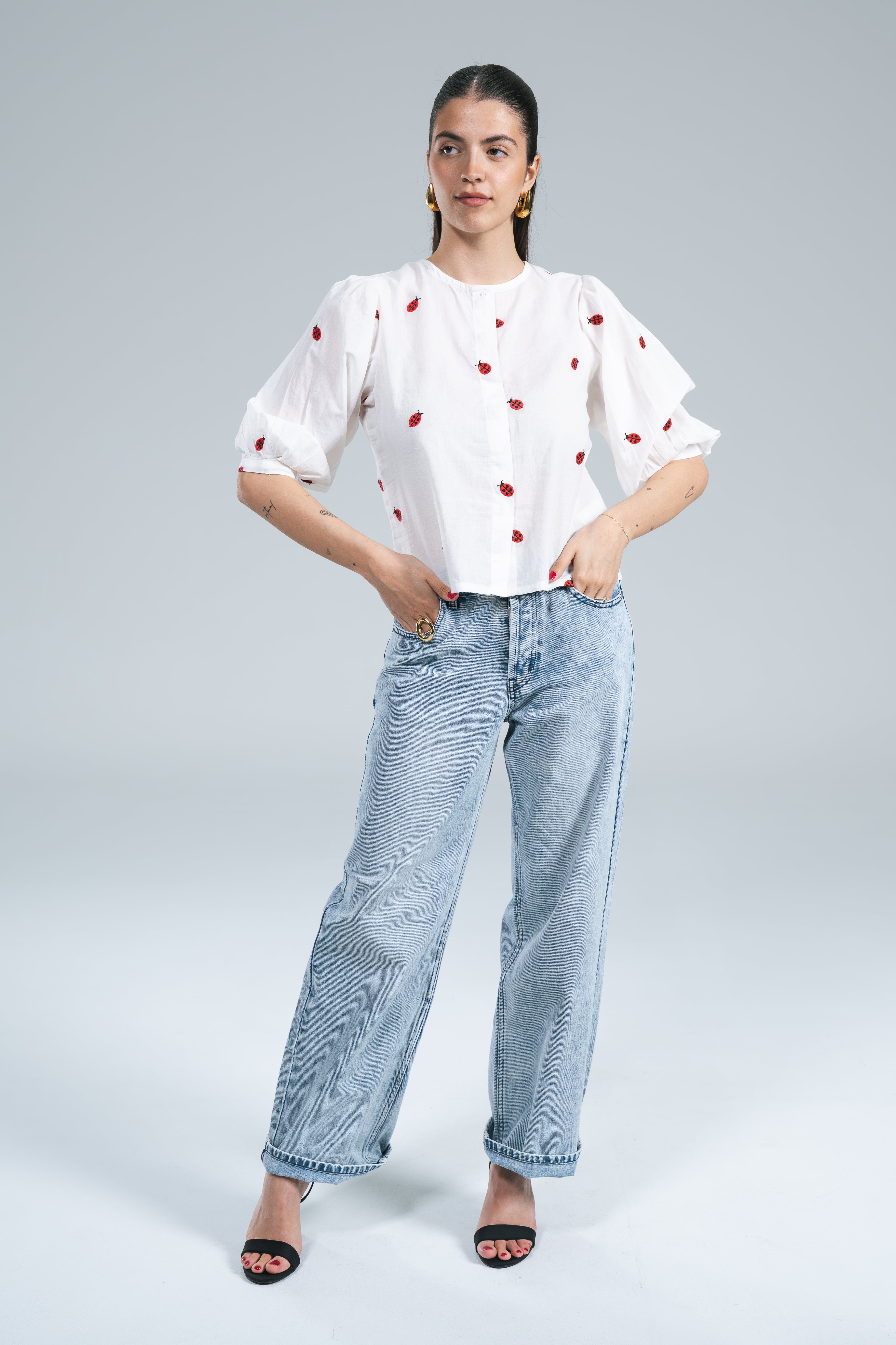 Camicia Coccinelle Compania Fantastica
