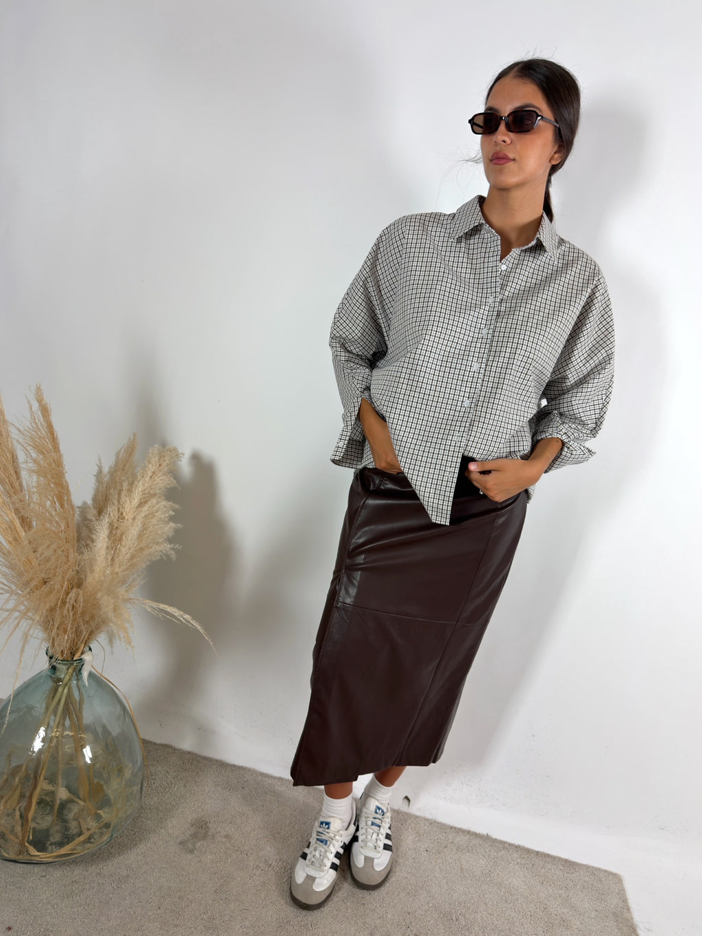 Camicia Boyfriend Check Wild Pony