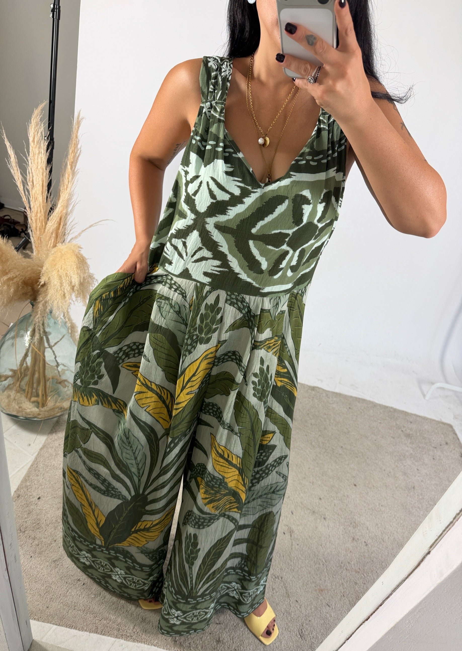 Maxi Salopette Afro Verdone