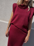 Gilet Smanicato Maja Borgogna Kostumn1