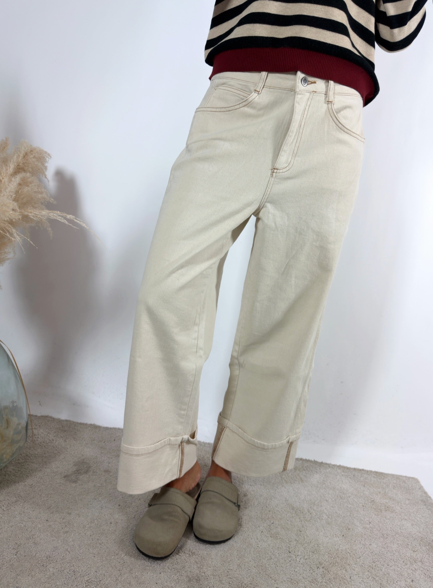 Jeans Risvolto Crudo Surkana