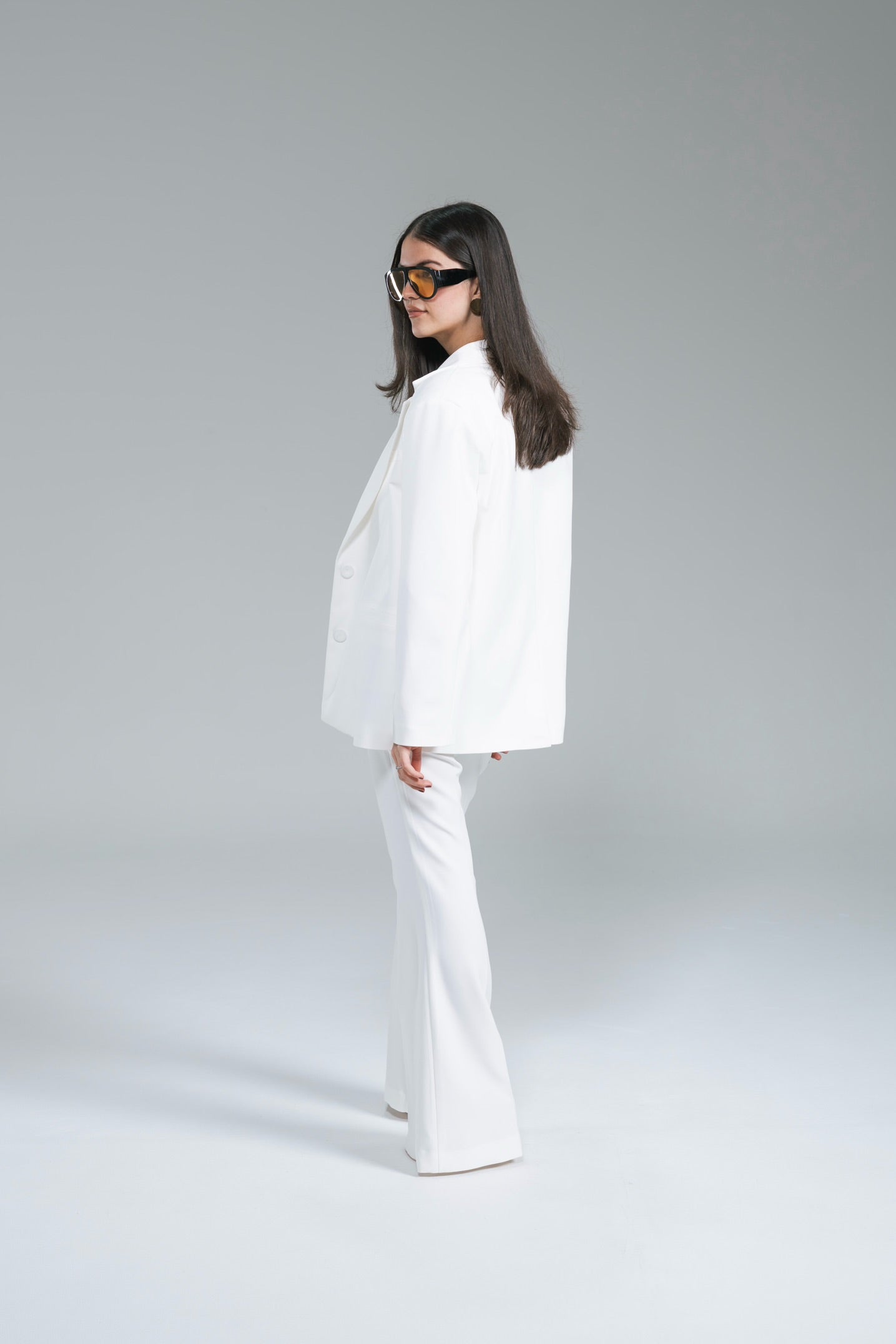 Pantalone Zampa Elegance Kostumn1 Bianco