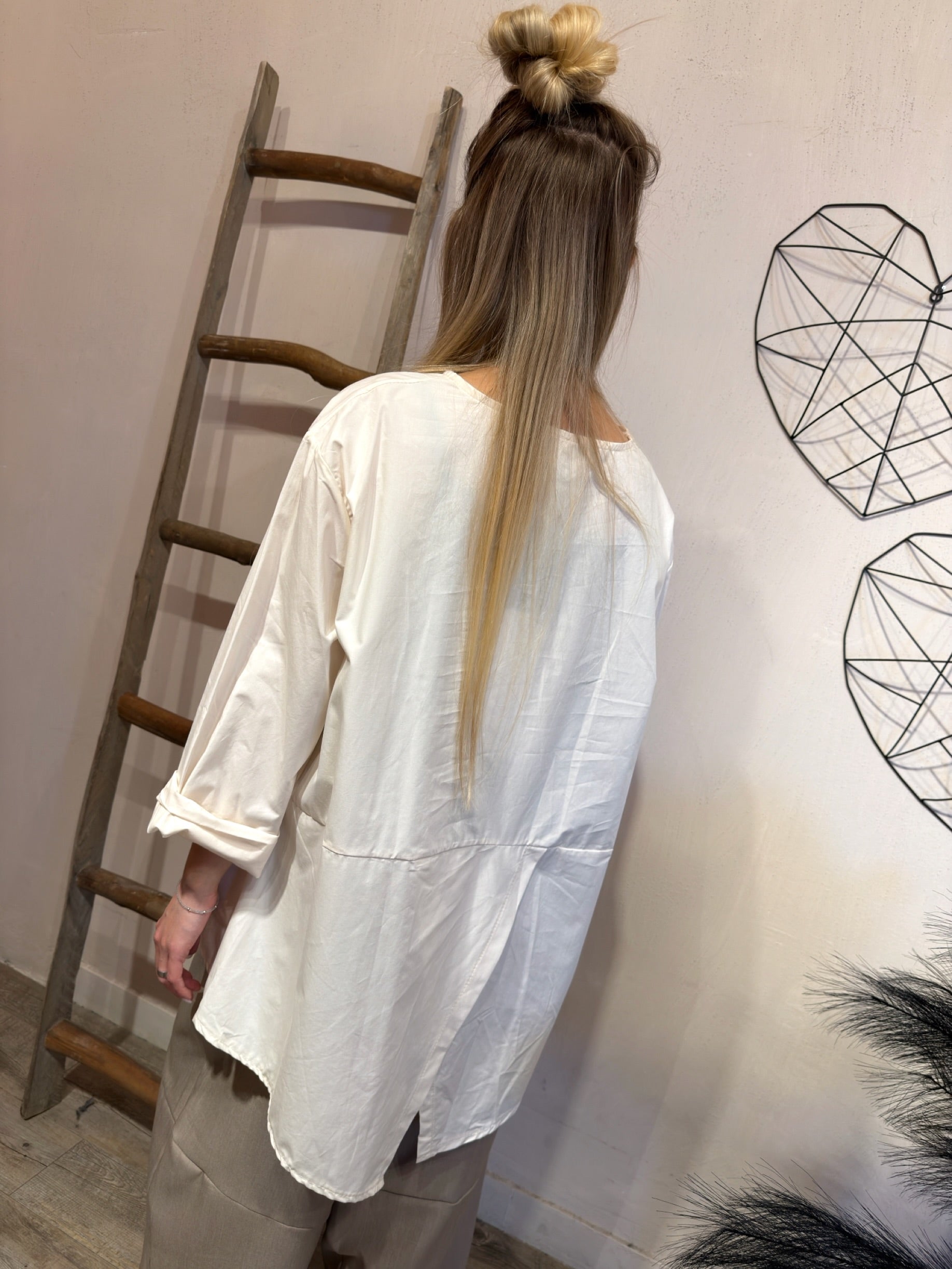 Camicia Becca Popeline +colori