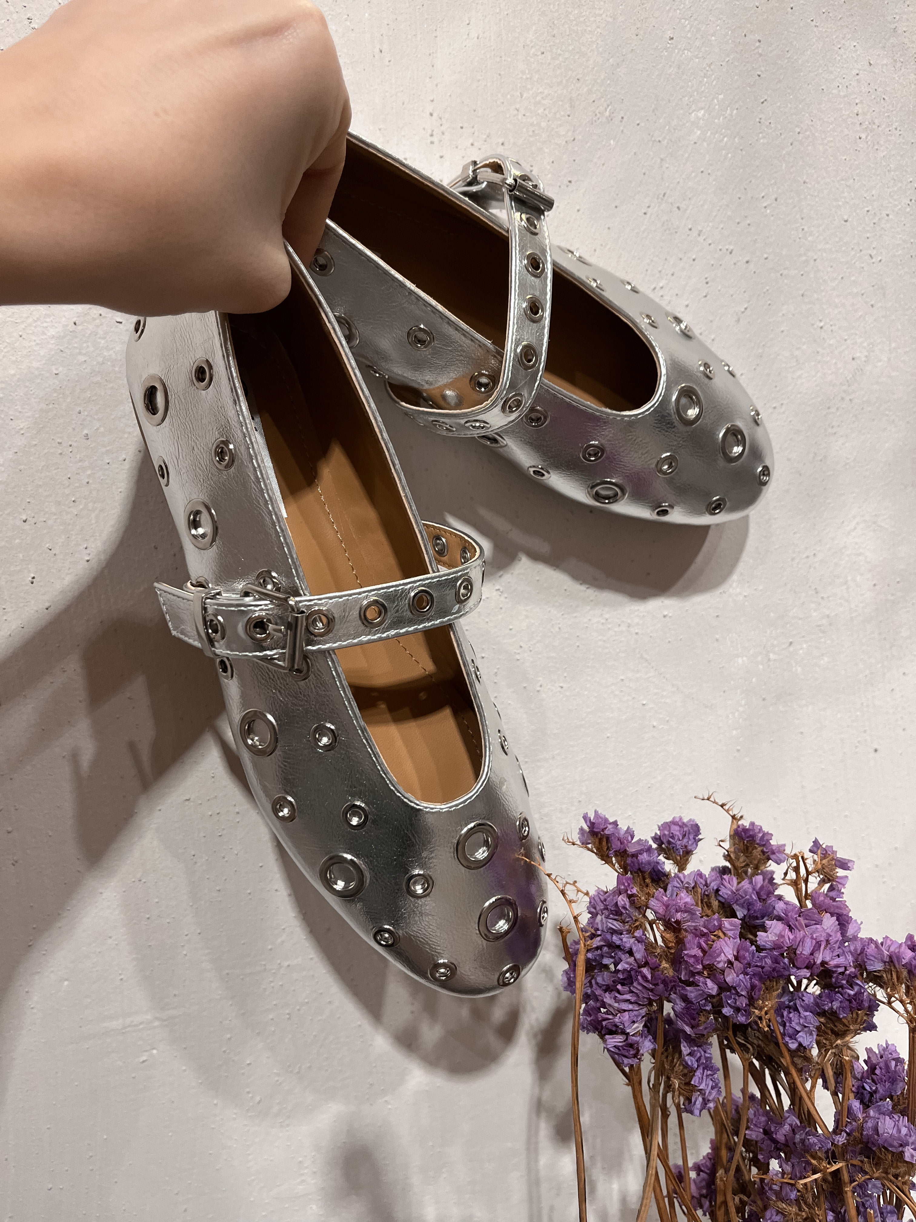 Ballerina Borchie Argento