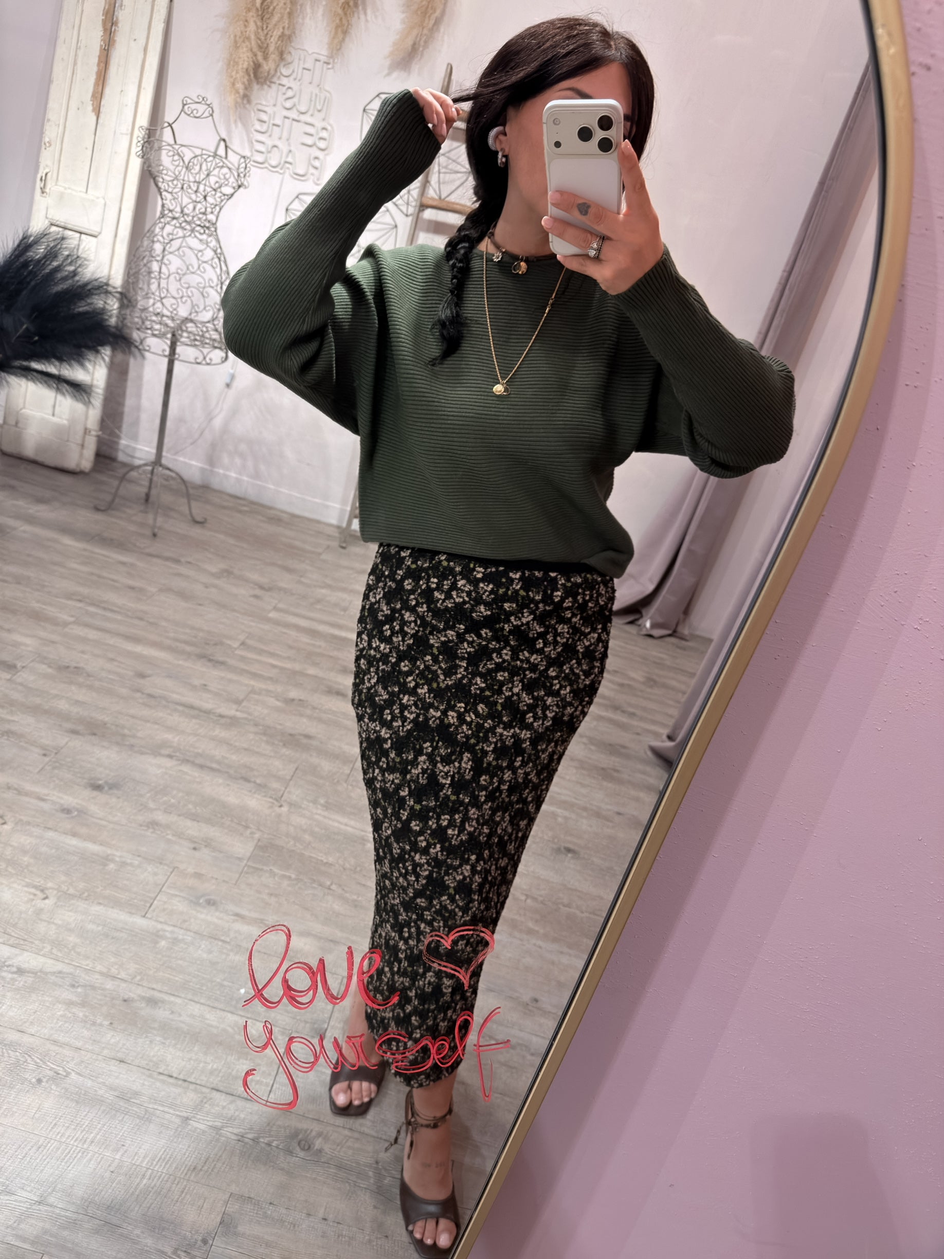 Maxi Maglia Coste Viscosa Stretch Compania Fantastica +colori
