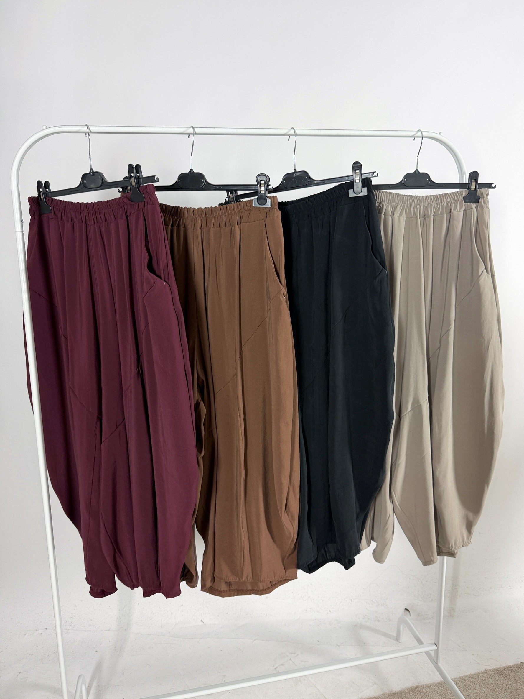 Pantalone Iride Viscosa Lavata +Colori