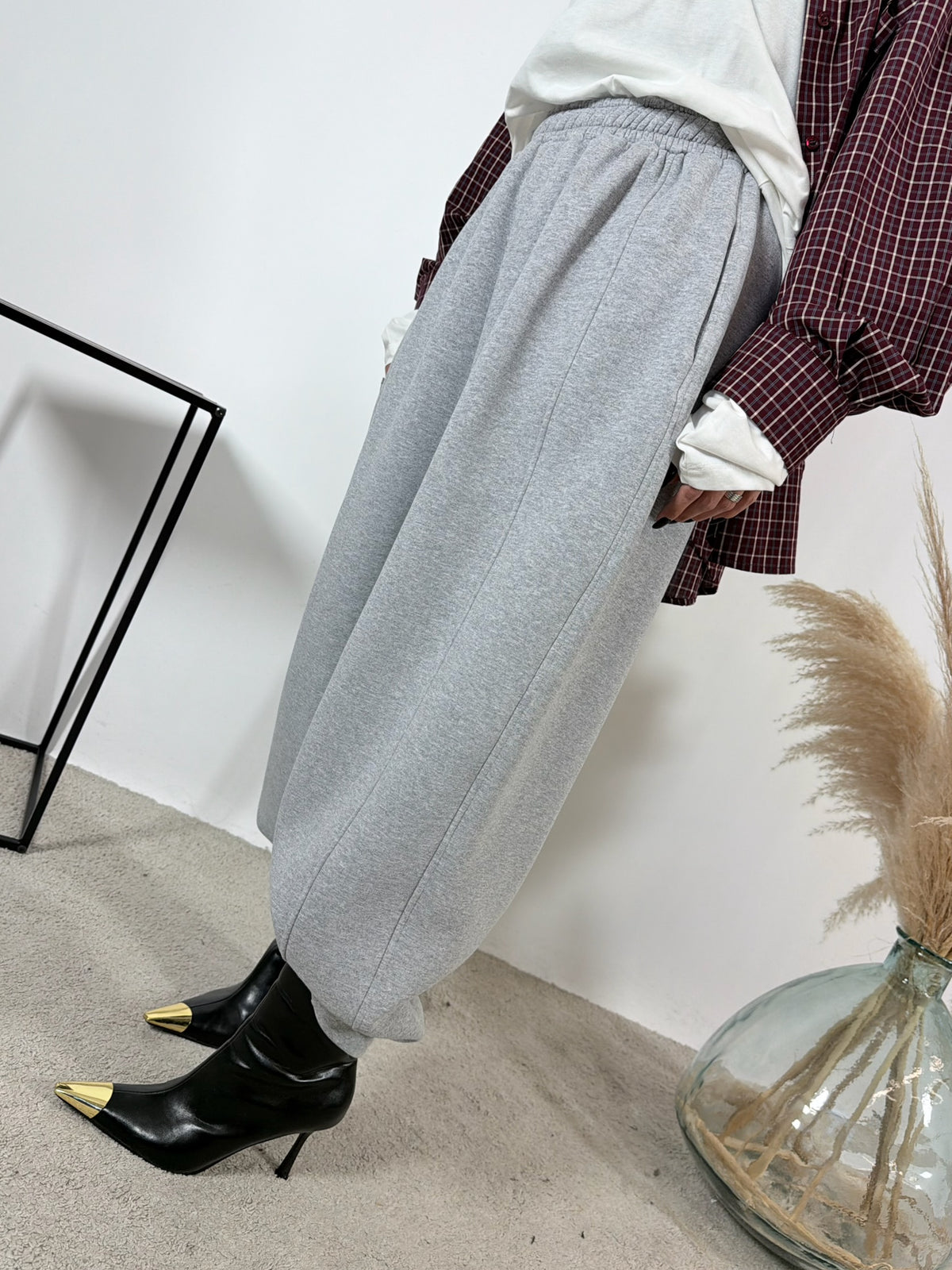 Pantalone Uovo Sporty Grigio Kostumn1
