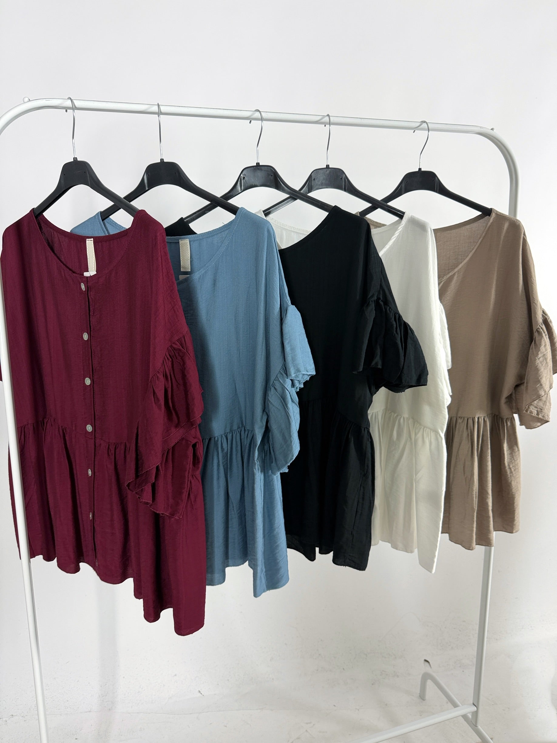 Blusa Iride Balza Viscosa +Colori