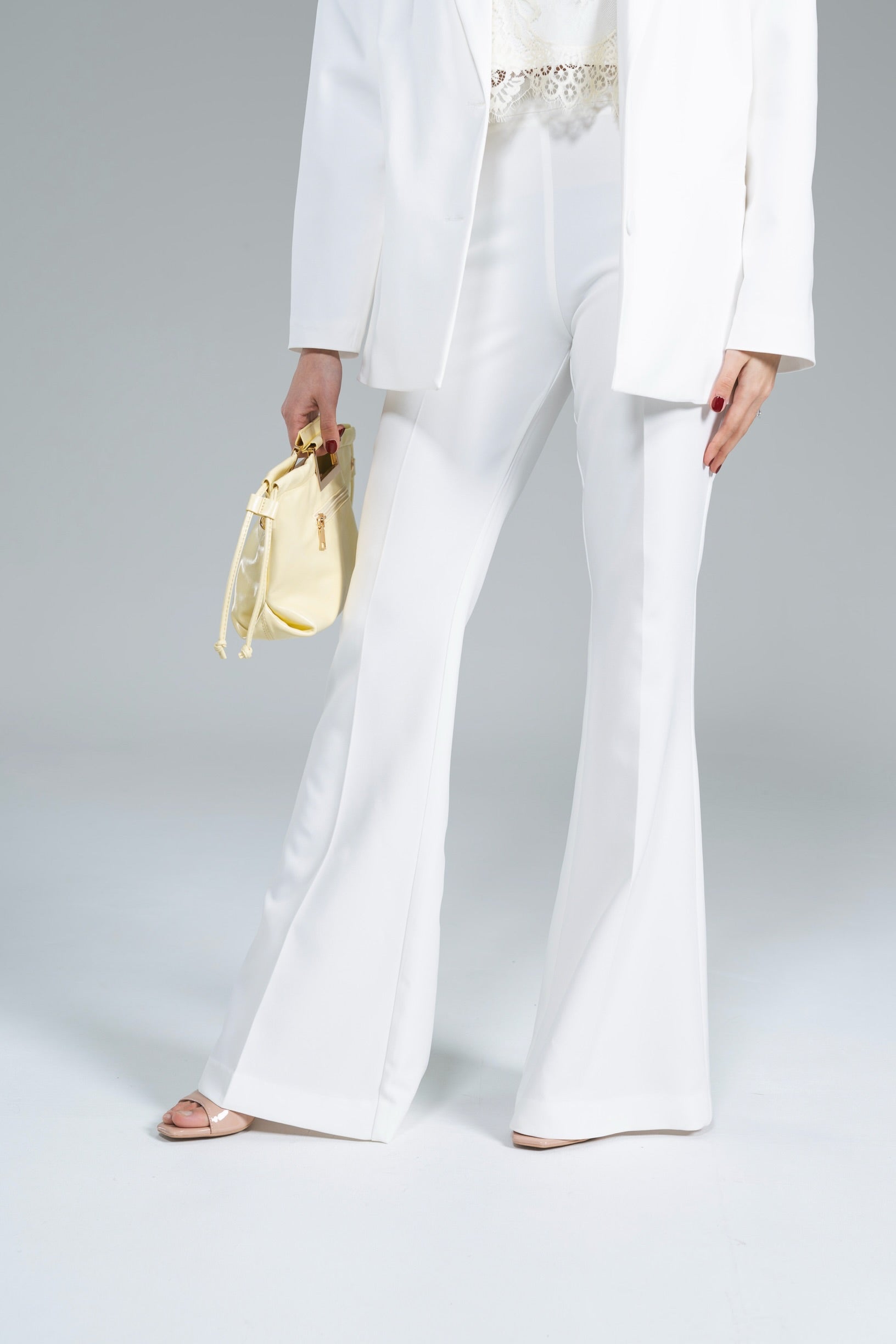 Pantalone Zampa Elegance Kostumn1 Bianco