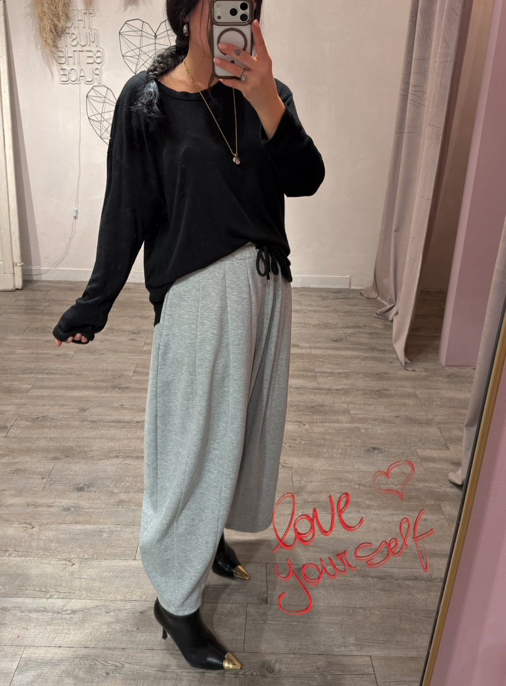 Pantalone Balloon Felpa +colori