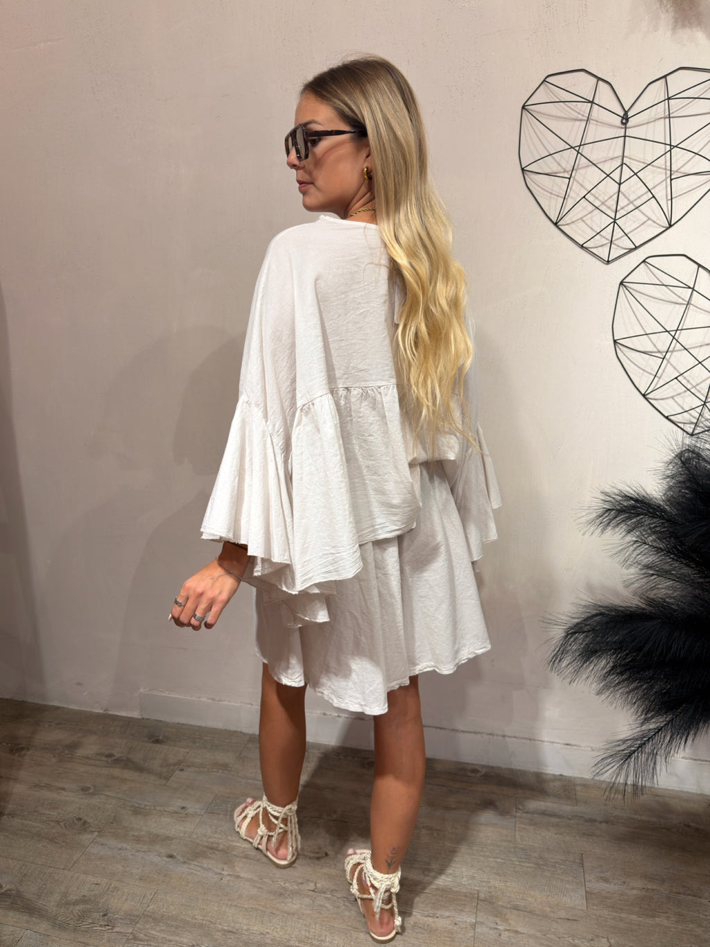 Set Short+Blusa Balza Gesso
