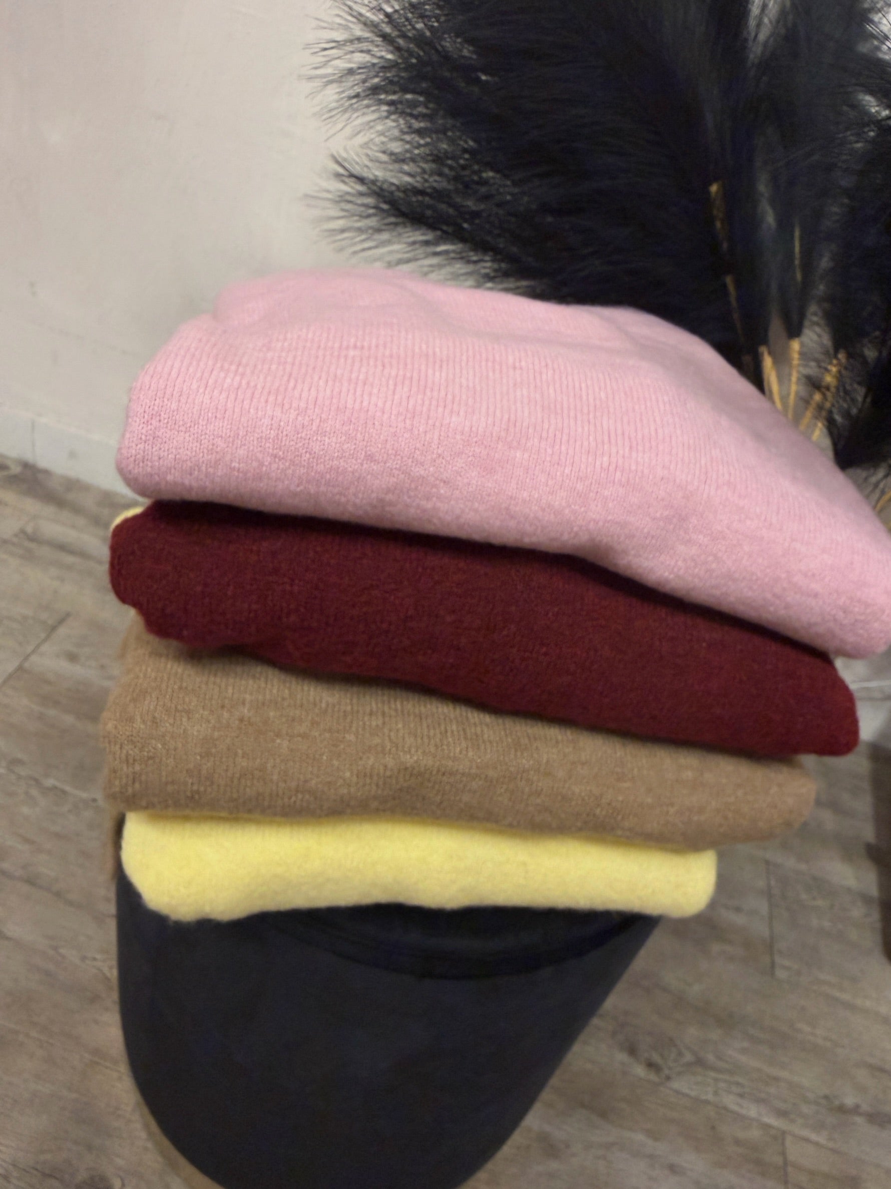 Abito Wool con Cinta Kontatto +colori