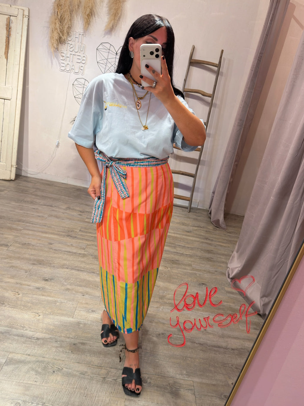 T-shirt “Pasta Lover” Azzurro