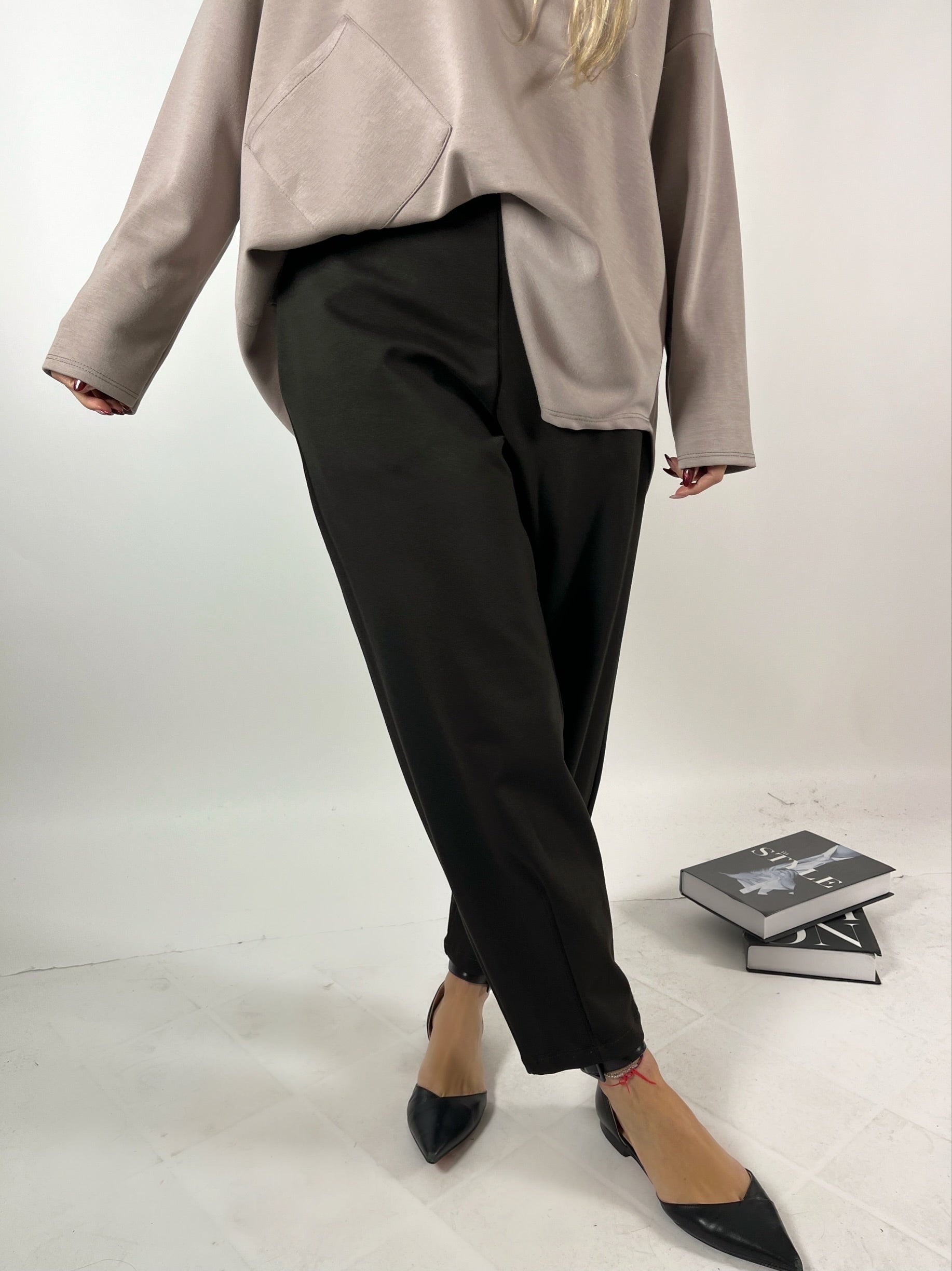 Pantalone Drusilla Carota Punto Milano +colori