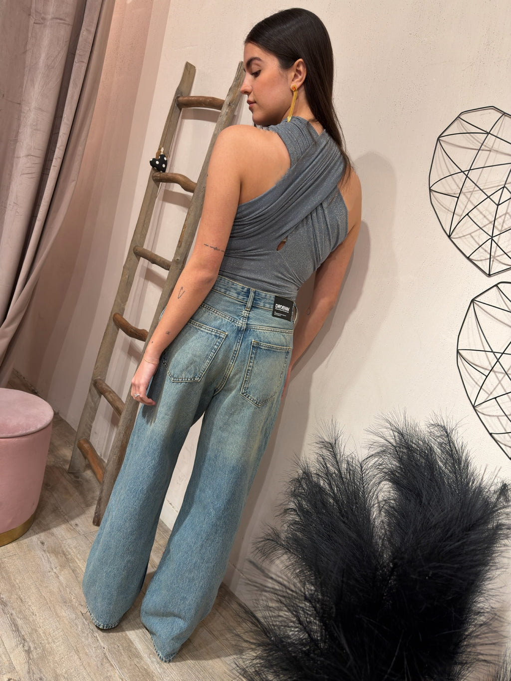 Body Lurex Jeans Kontatto