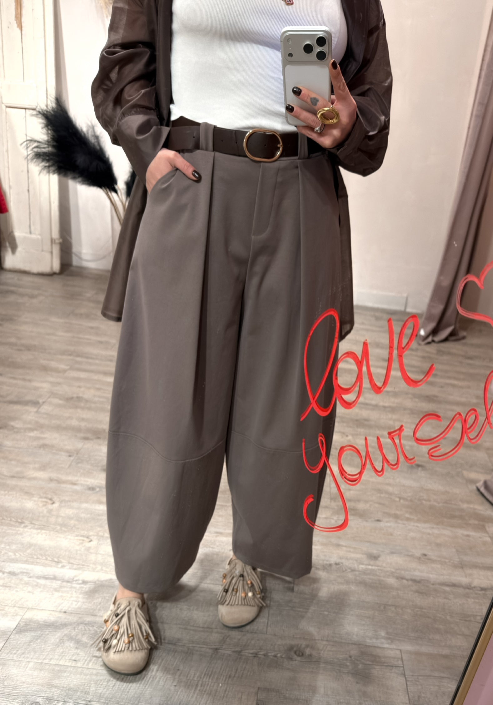 Pantalone Carol Punto Milano +colori