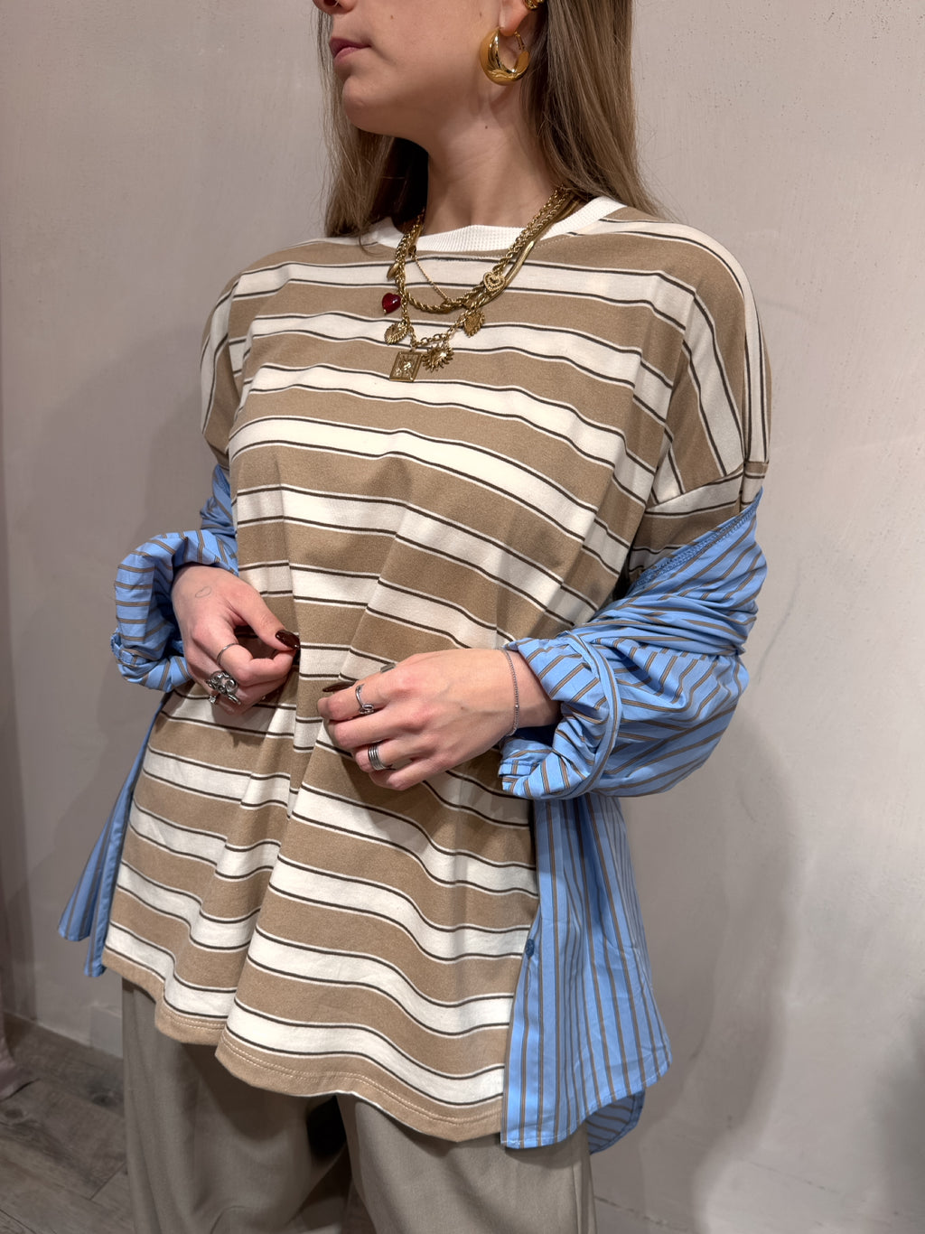 Maxi T-Shirt Stripes +colori