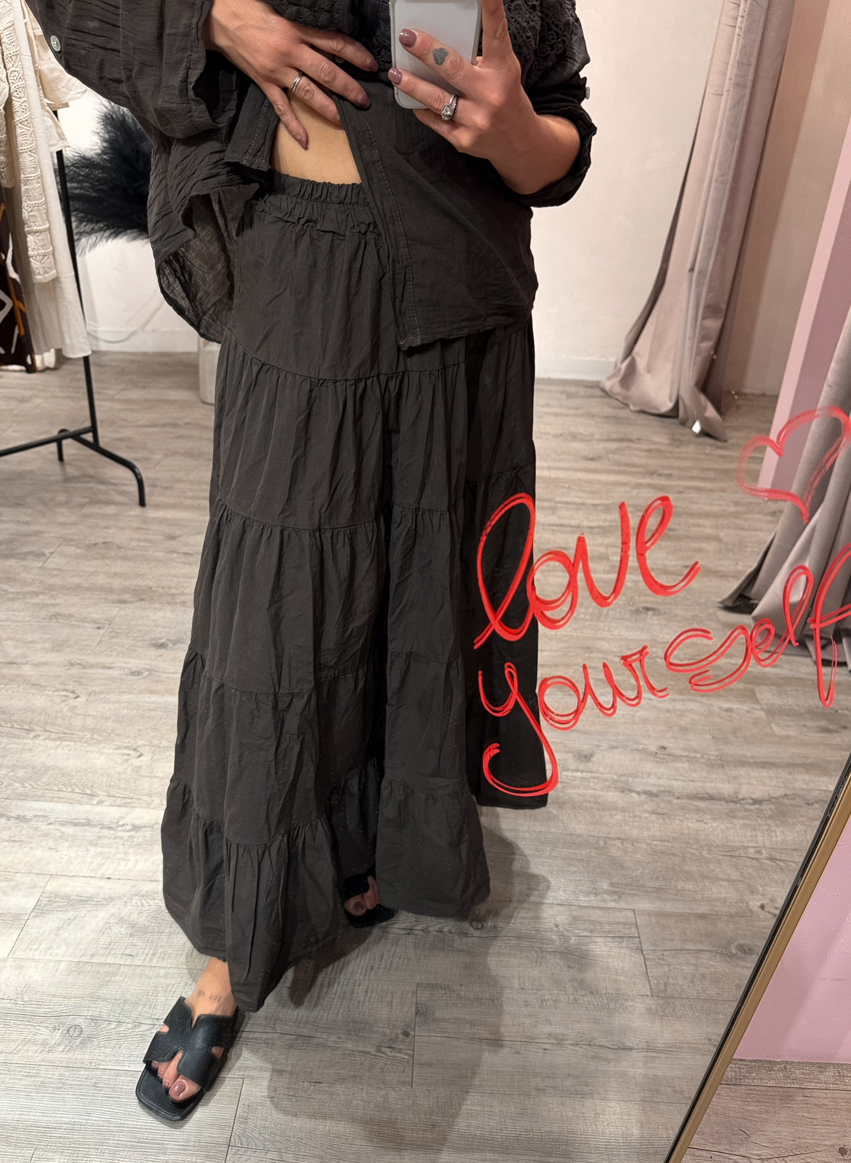 Gonna Balze Cotone +colori