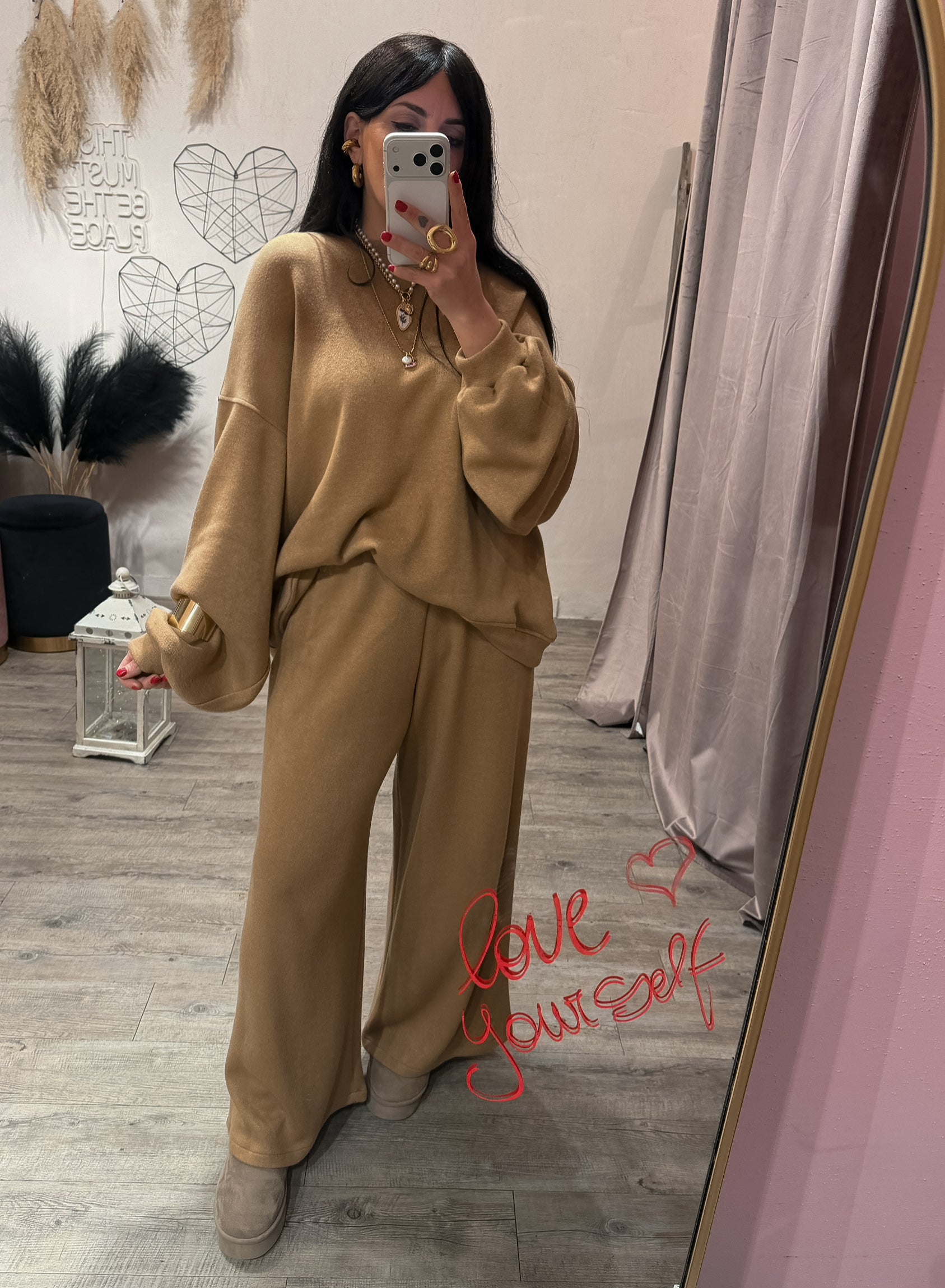 Pantalone Maja Kostumn1 Camel