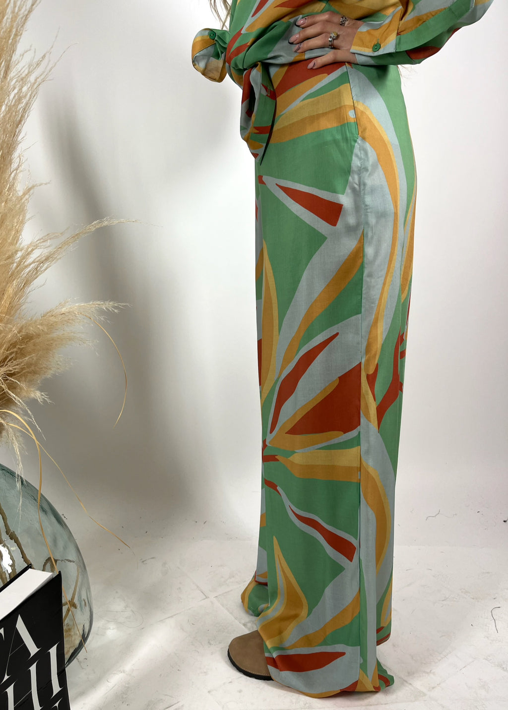 Pantalone Viscosa Fluida Vintage