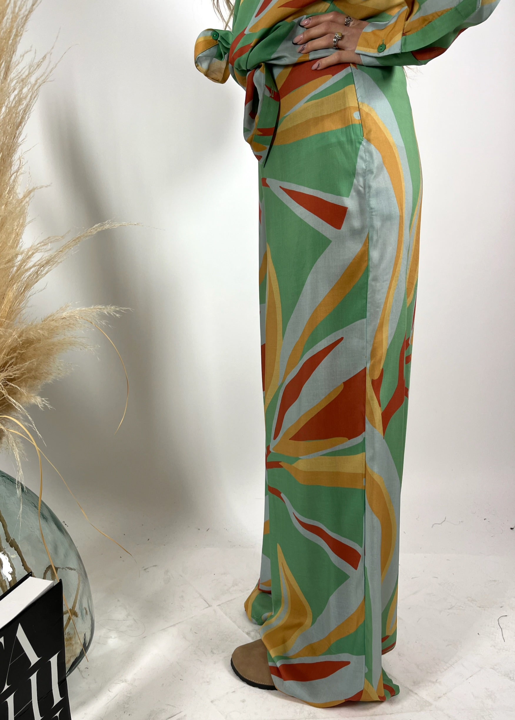 Pantalone Viscosa Fluida Vintage
