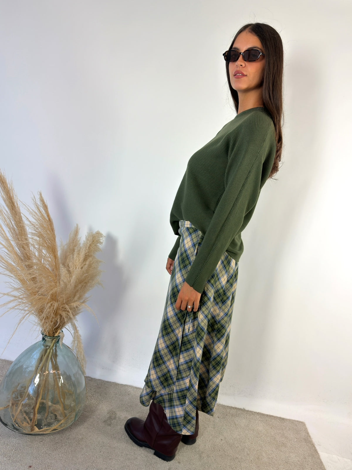 Maxi Maglia Coste Viscosa Stretch Compania Fantastica +colori