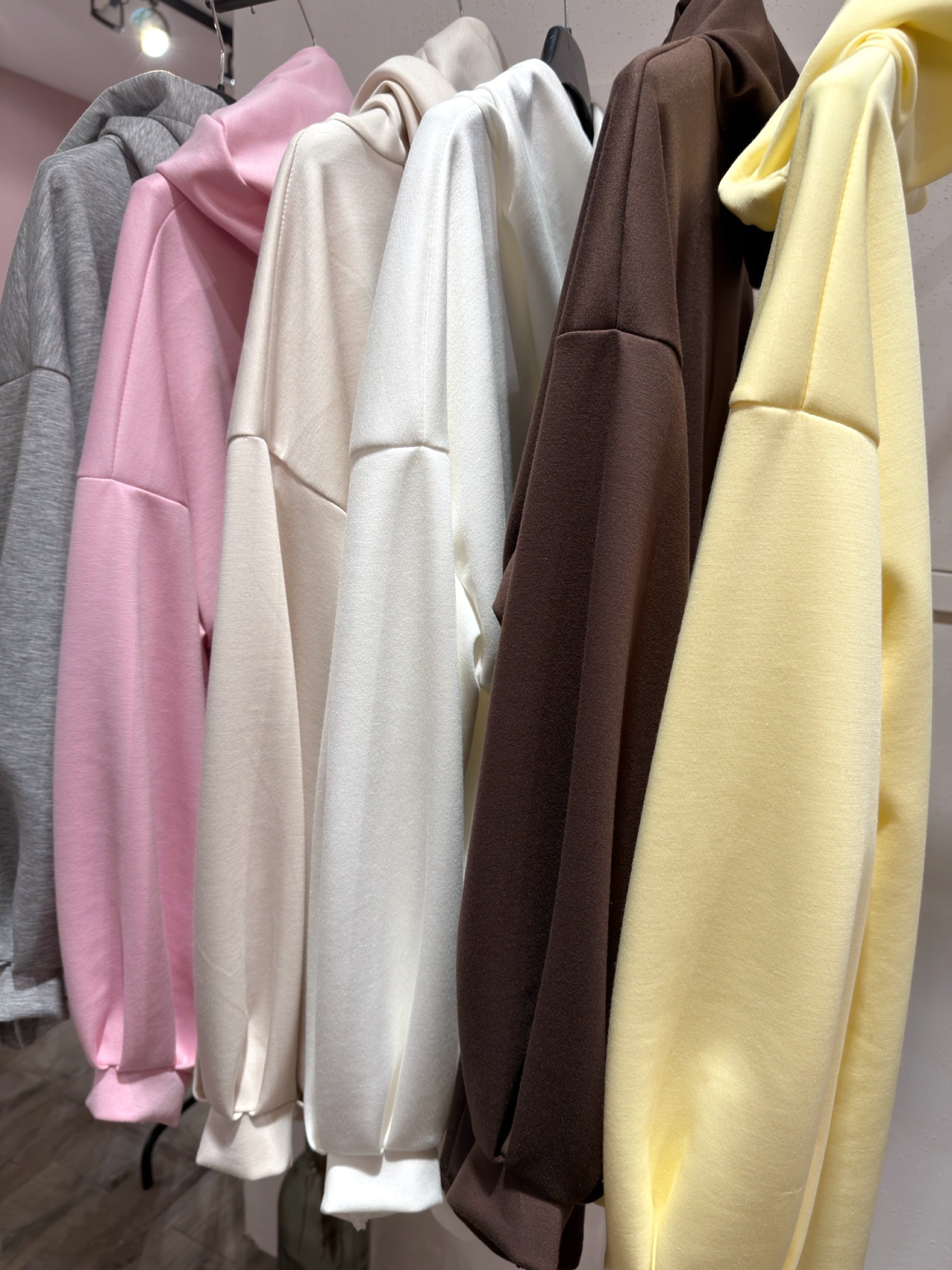 Felpa Trapezio Modal +Colori
