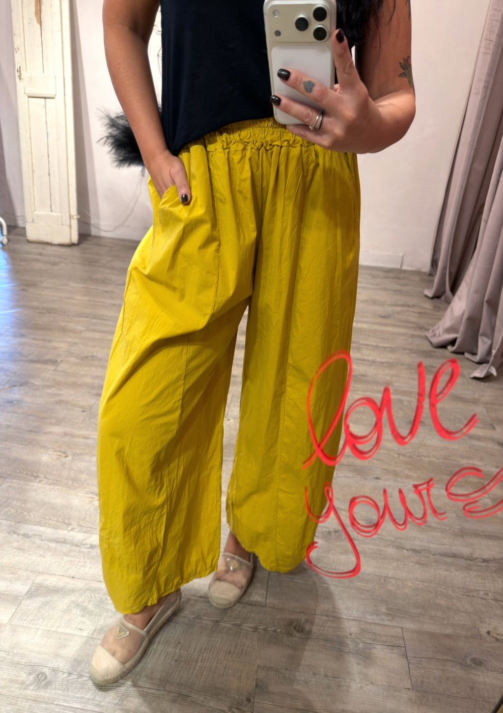 Panta Balloon Cotone +colori